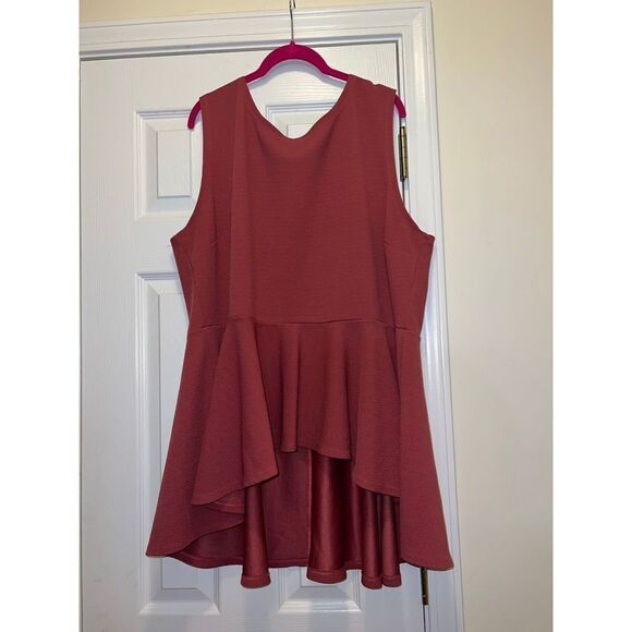 High Low PEPLUM TOP 3X - Picture 1 of 3